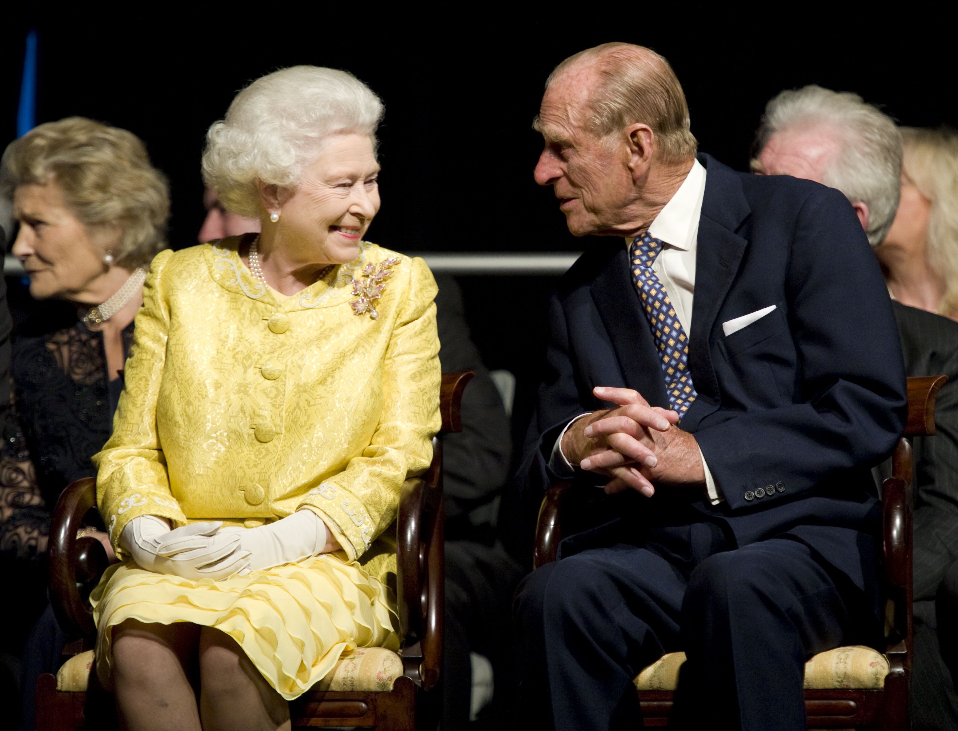 The Queen describes Prince Philip as her 'constant strength', a royal expert has claimed