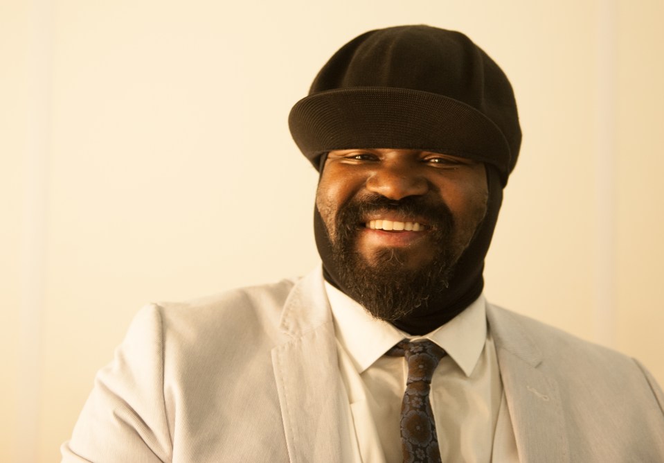  Gregory Porter, who is hugely popular in the UK, will play four nights at the Royal Albert Hall in May