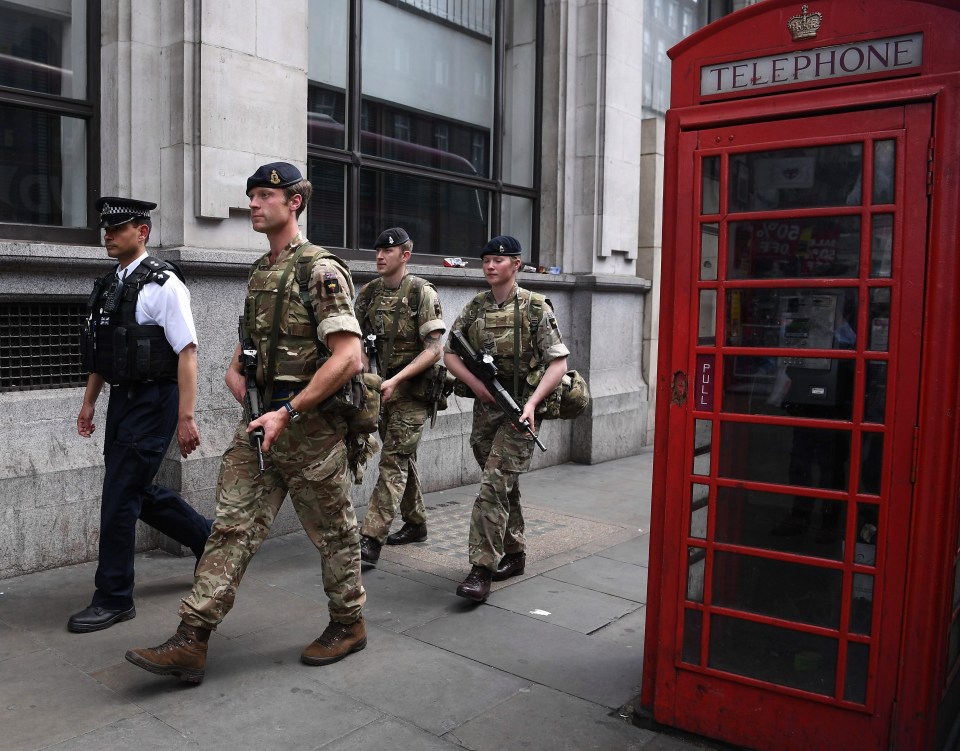 The army could be deployed outside Parliament