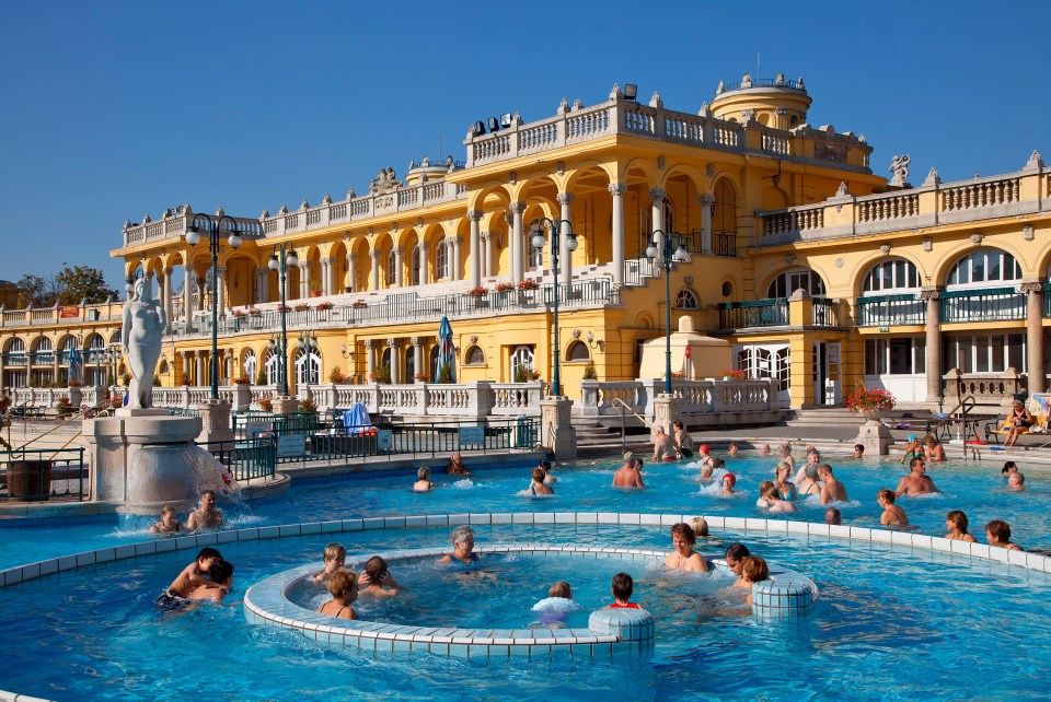  You don't need to travel to Hungary to experience Roman-style baths