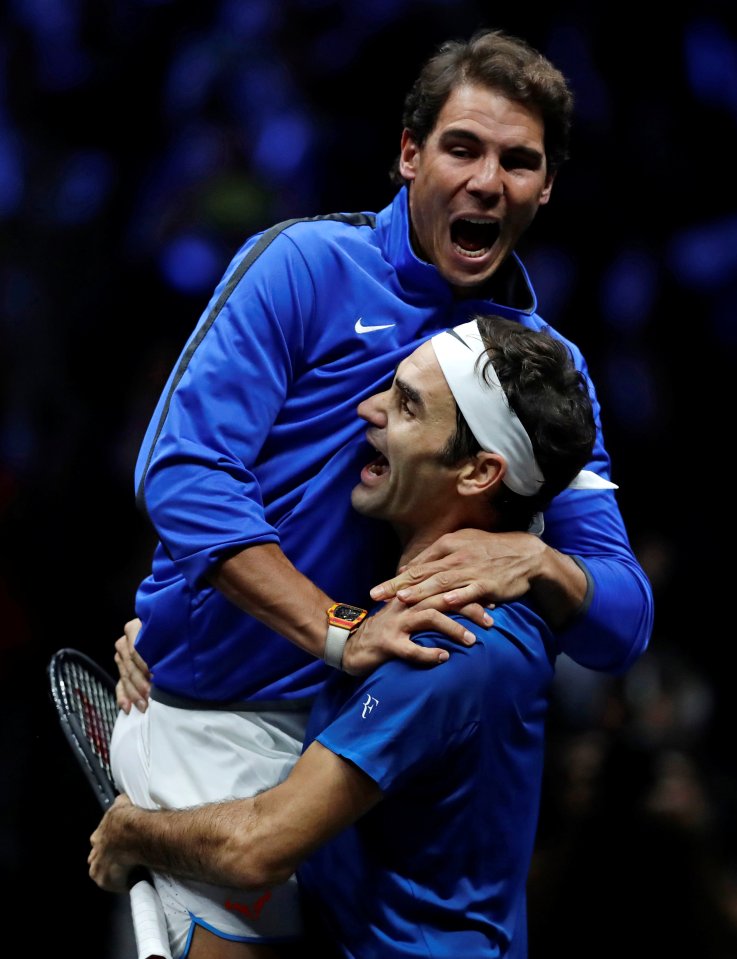  Rafael Nadal revealed he is good friends with Roger Federer, despite their fierce on-court rivalry