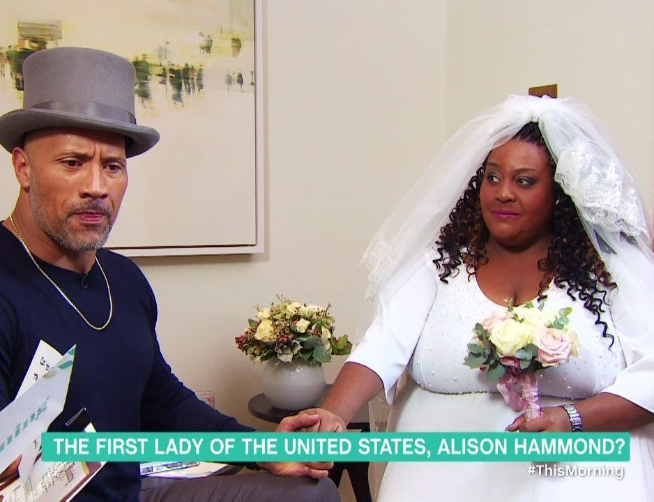  Alison Hammond famously 'married' The Rock - but in reality her relationships are much less starry