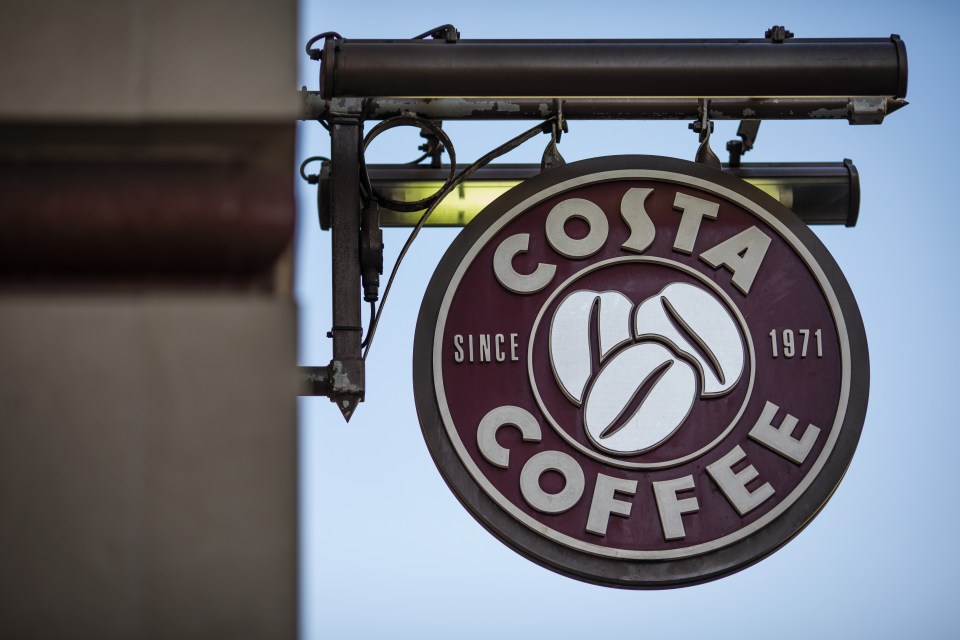  Costa Coffee is giving away free hot drinks to NHS staff