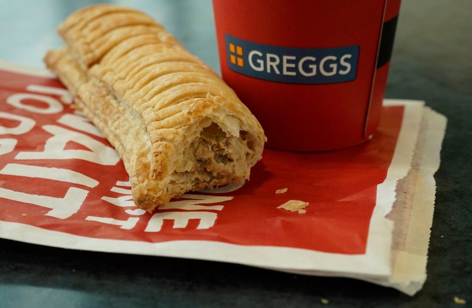  Greggs topped sales of £1billion for the first time last year after launching new meat-free options, like the vegan sausage roll