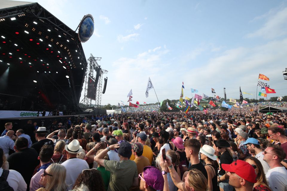  The five day festival gets crowds of about 200,000