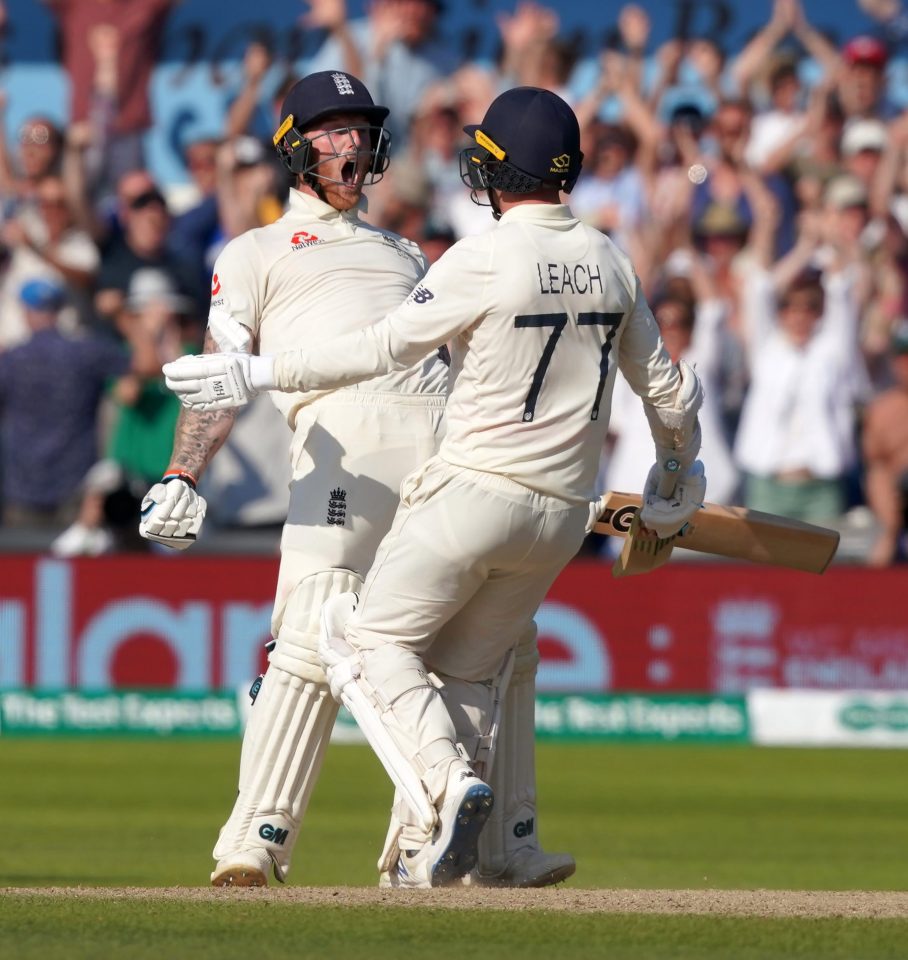 Leach rose to stardom with his unbeaten single run to keep the Ashes alive alongside Ben Stokes at Headingley