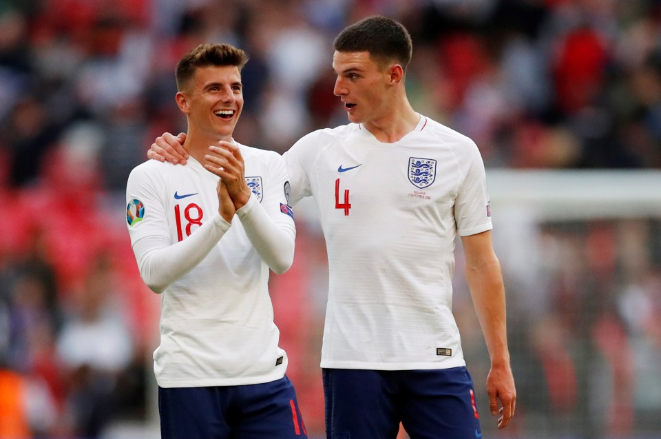  Chelsea are lining up a move for Mason Mount's best mate Declan Rice