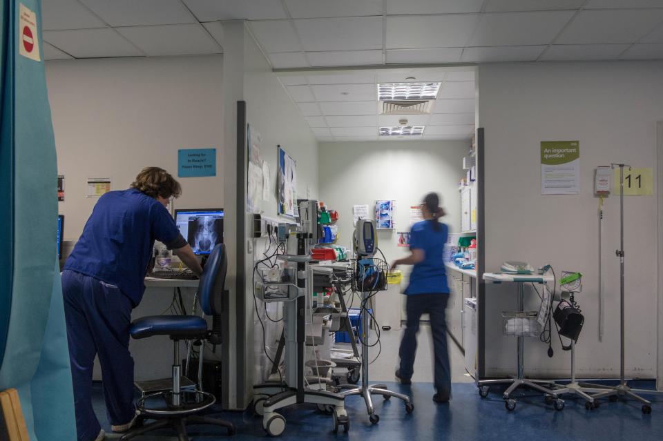  UNDER PRESSURE... hospitals will feel the strain as infections spread