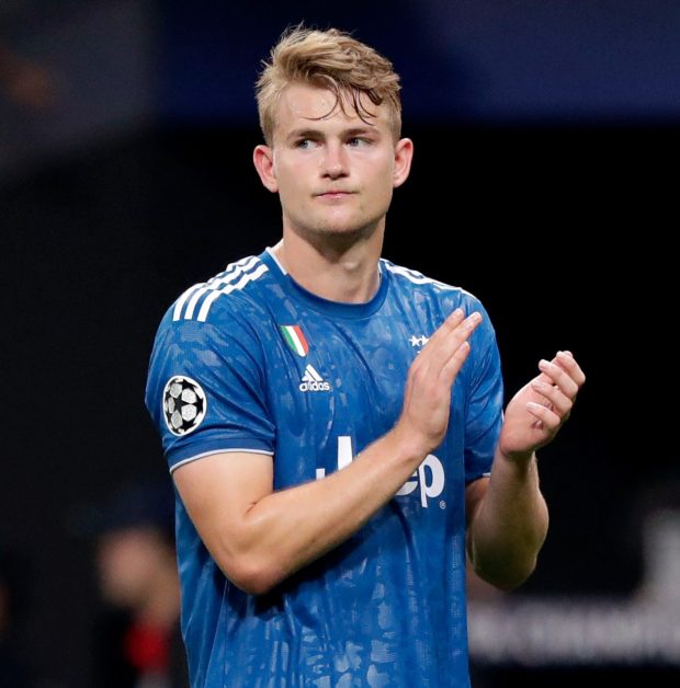 Matthijs de Ligt swapped Ajax for - err - Zebra Turin last summer for £67.5m