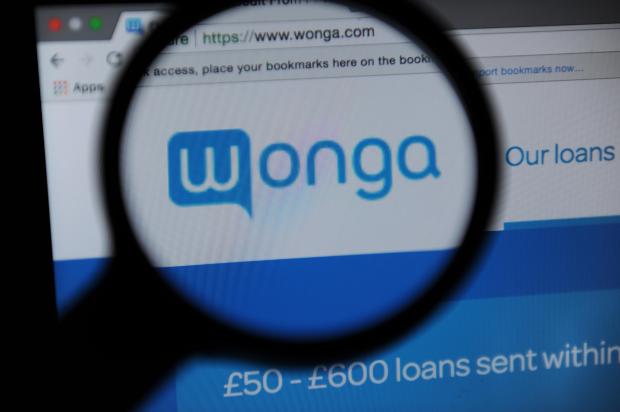 Wonga website