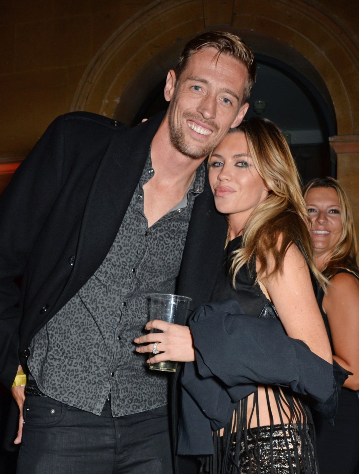 Peter Crouch and Abbey Clancy are shooting a pilot for a BBC travel series called 6 Foot 7 Wonders Of The World