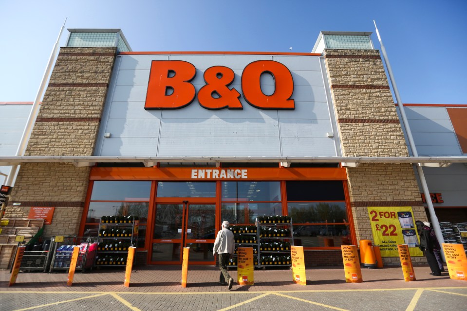 Some B&amp;Q stores have opened their doors to the public