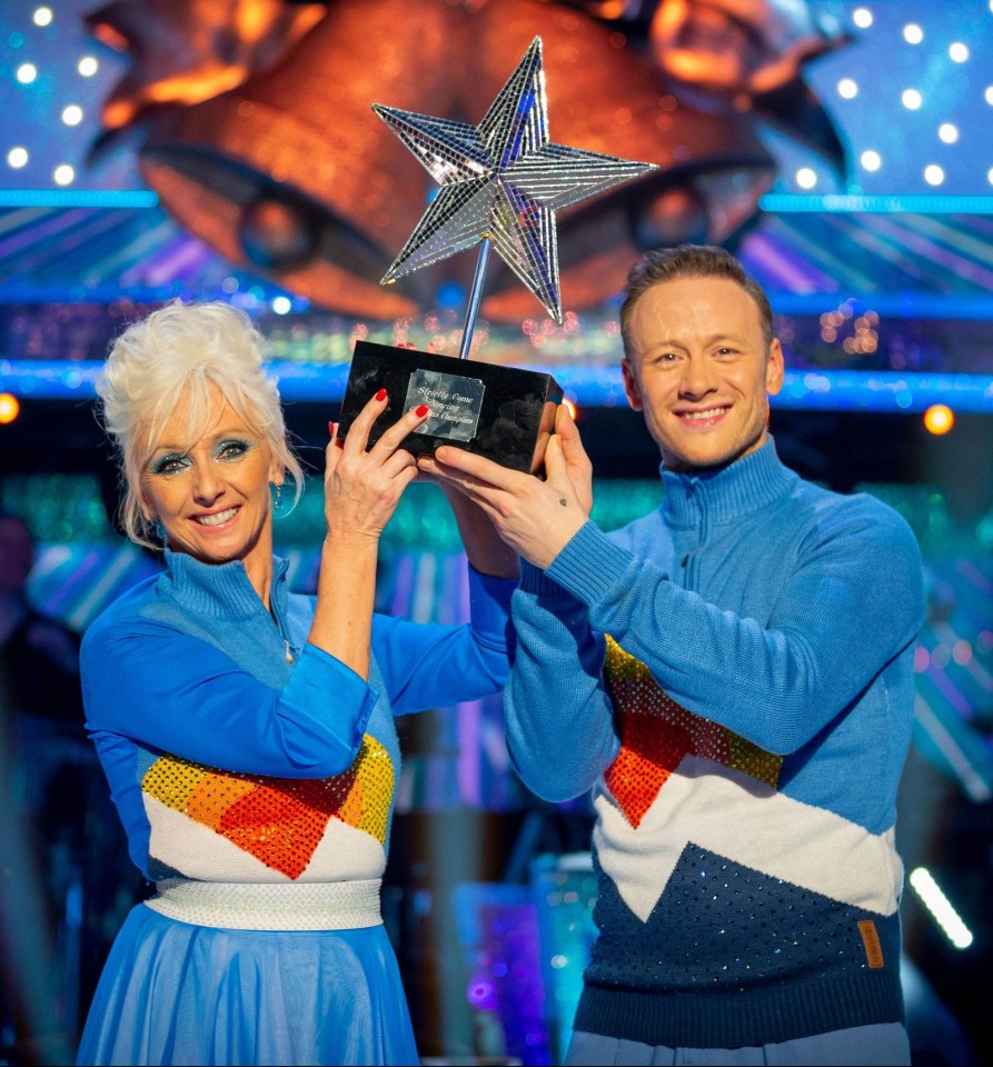 Kevin was last on the dance floor when he won the Strictly special with Debbie McGee at Christmas