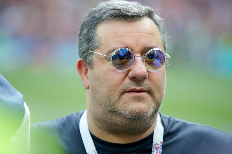  Raiola is clearly hoping to secure a move back to Juventus for Pogba