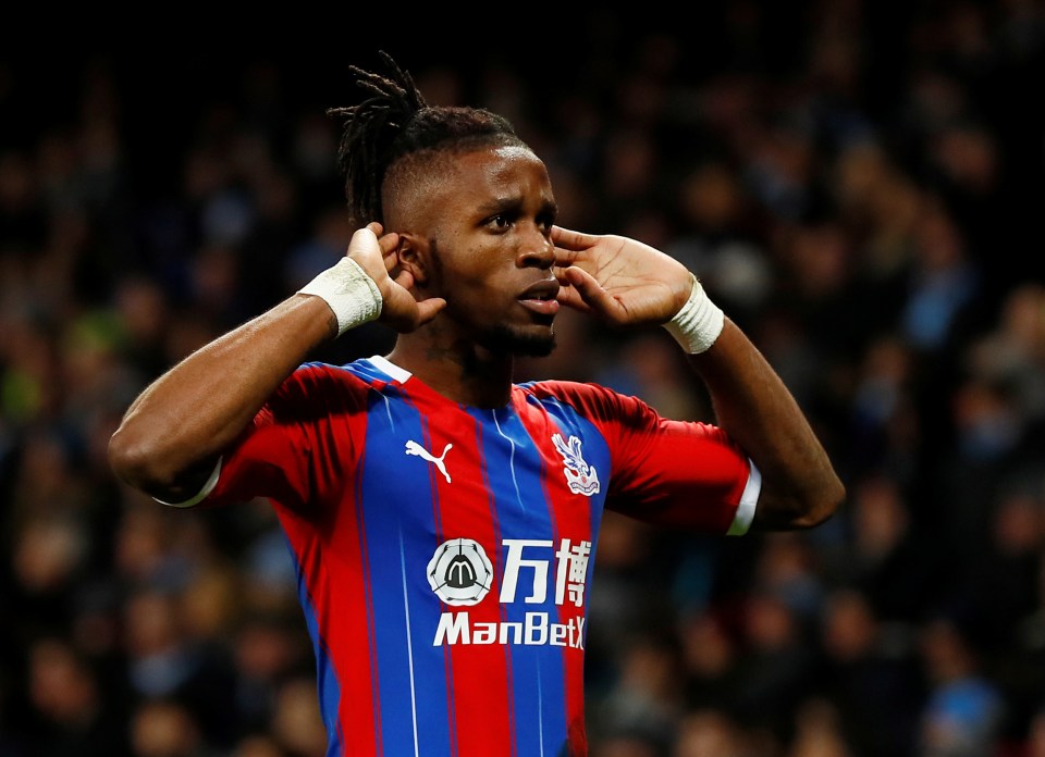  Wilfried Zaha has offered NHS staff rent-free accommodation in the battle against coronavirus