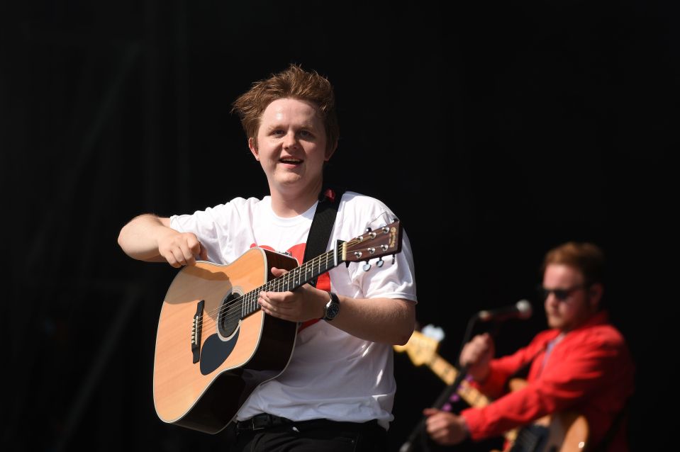  Lewis Capaldi at Glasto 2019