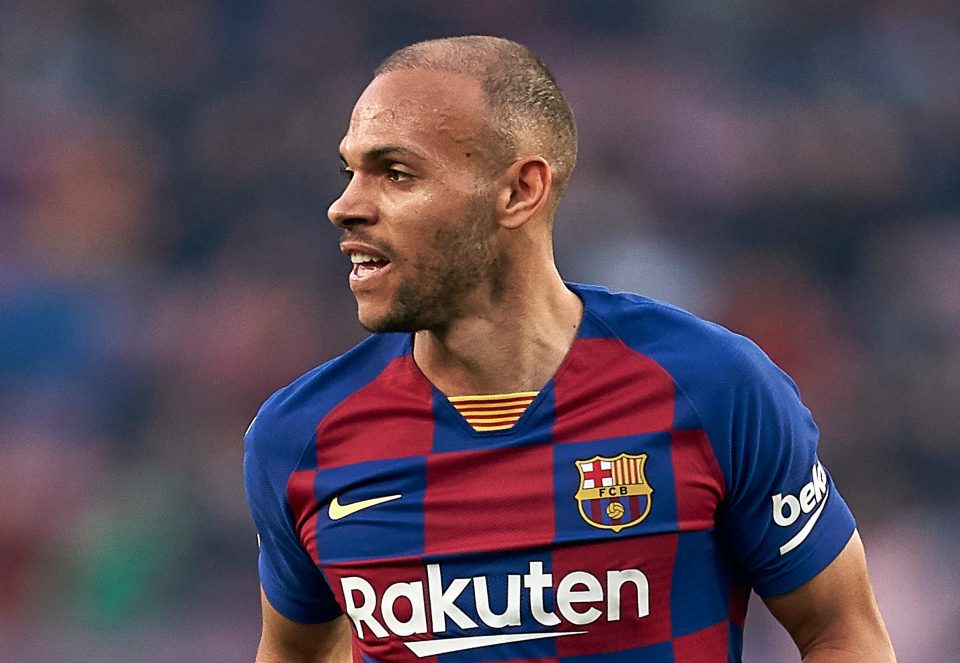  Martin Braithwaite was signed as cover for Dembele but is yet to make an impact