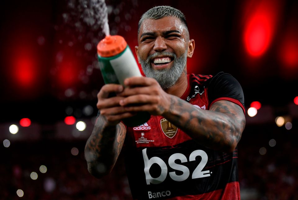 Gabriel Barbosa became the record goalscorer at the Maracana stadium last weekend