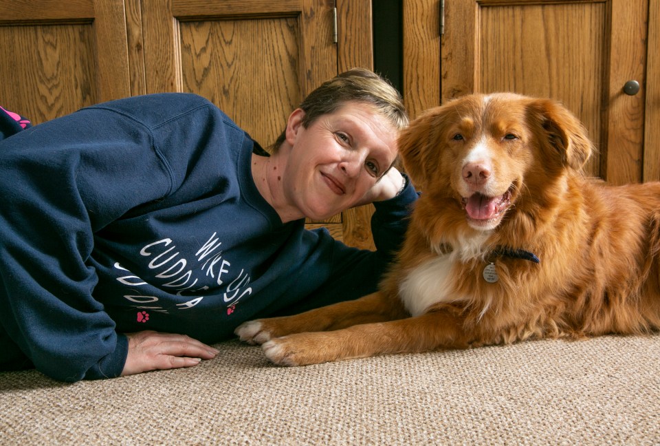  Dog trainer Louise Ince with her pet Troy tells how her business was born