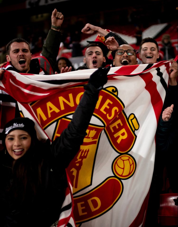  Manchester United fans came out on top of the table of sexiest fans in the Premier League