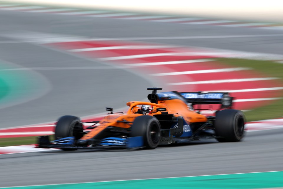  Carlos Sainz and Lando Norris will be hoping to continue the McLaren resurgence