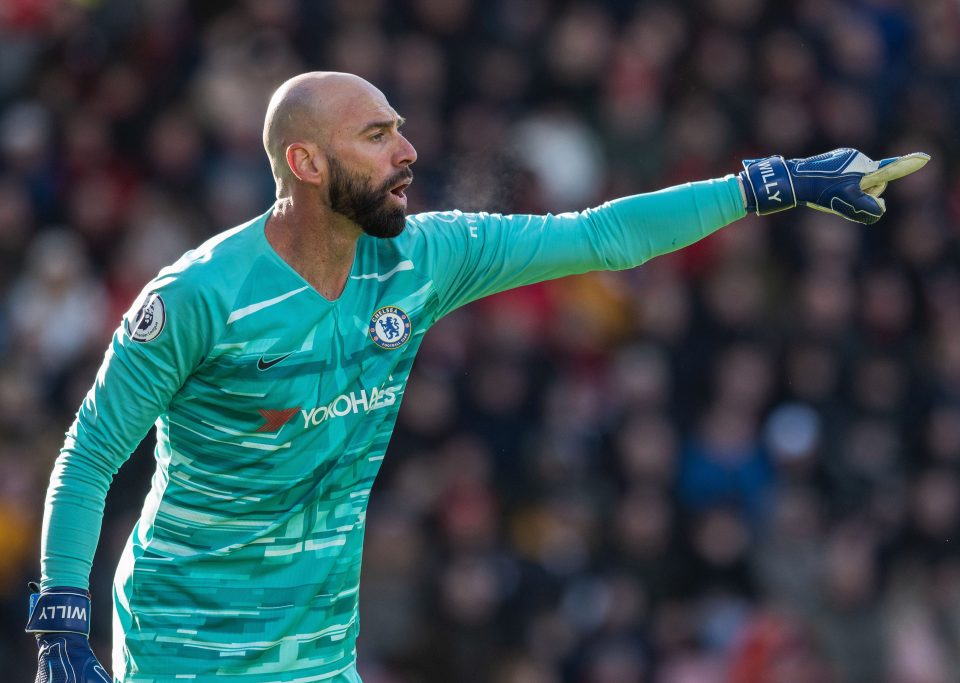  Willy Caballero's future is up in the air