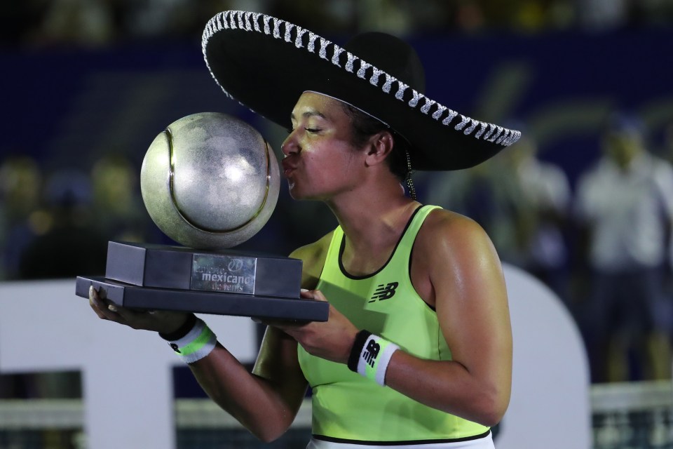  Heather Watson ends a four year trophy drought with victory in Mexico