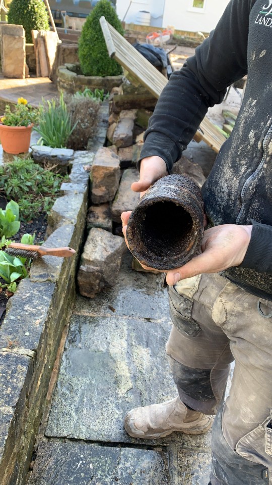  The army's bomb squad removed the shell in order to make the area safe