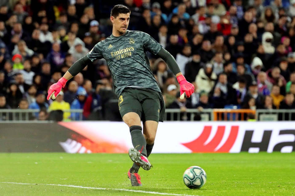  Thibaut Courtois has been a regular between the sticks this season