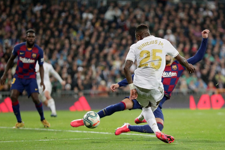  Vinicius Junior swept Real Madrid into the lead