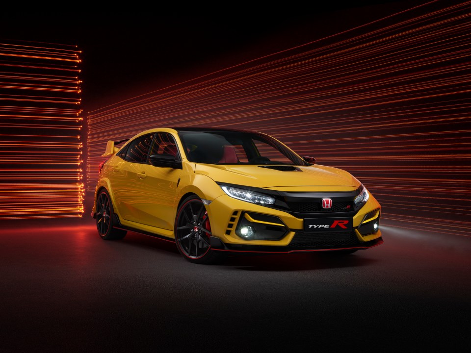 Only twenty of Honda's British-built Type R are earmarked for the UK