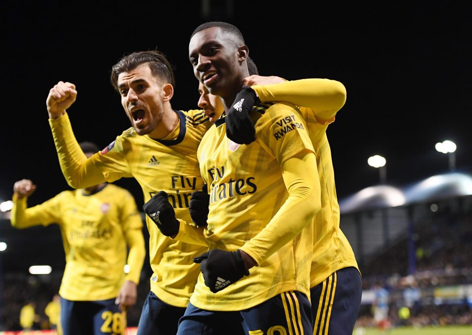  Eddie Nketiah wrapped up the win early in the second-half