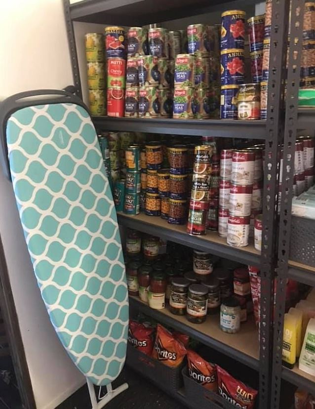  The very well stocked shelving units includes a huge selection of canned goods, pasta sauces, jarred pickles and cheese flavoured corn chips