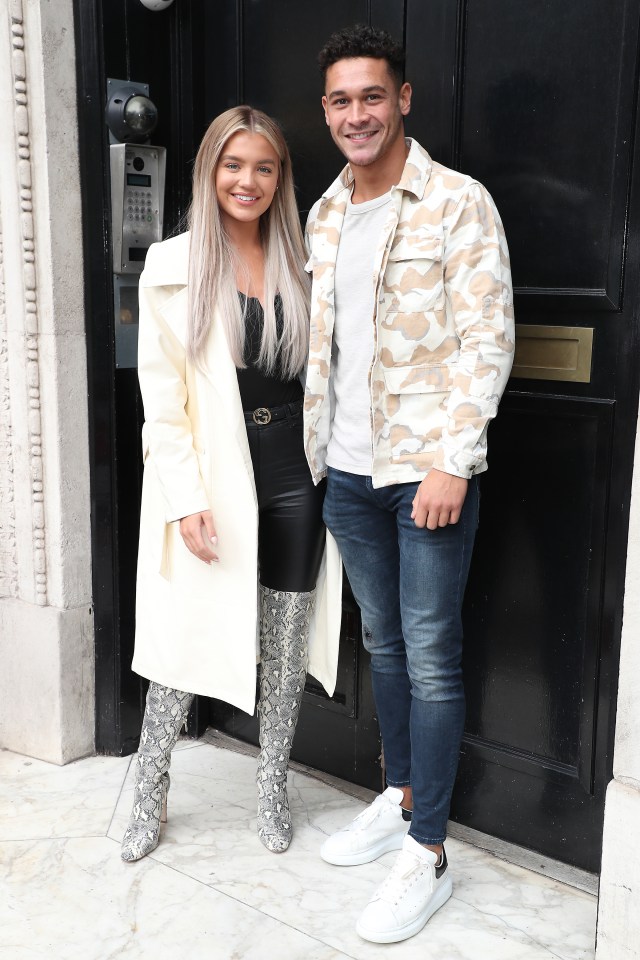  The pair met on the 2020 winter series of Love Island