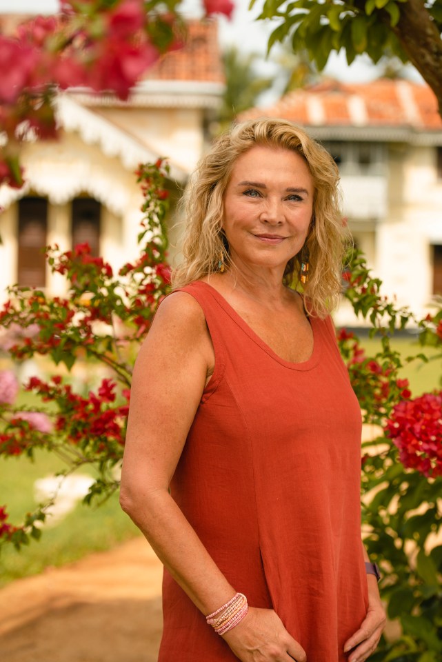  Amanda Redman plays the eccentric Englishwoman at the centre of The Good Karma Hospital