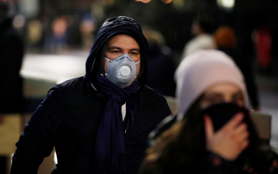  Fans attending Tottenham's clash with Norwich were spotted wearing face masks