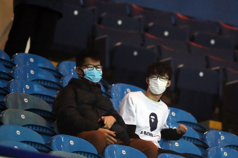  Football fans across the country have been taking precautions to battle the coronavirus