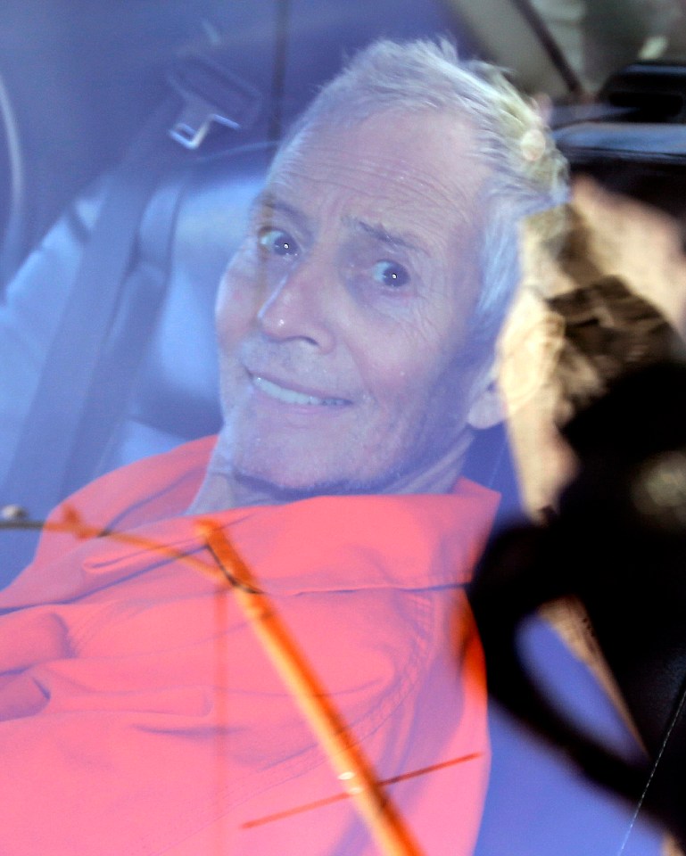  Robert Durst in 2015 after his rearrest for Berman's murder - following a bizarre string of public incidents