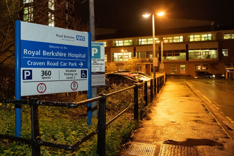  A 75-year-old woman died at Royal Berkshire Hospital after being infected with coronavirus