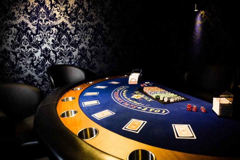 The property features a casino with full-size games