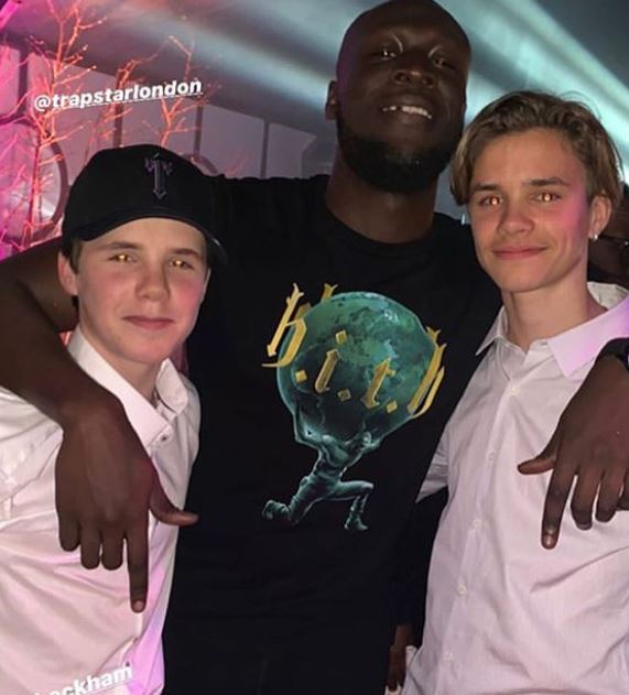  Stormzy was guest of honour at the bash