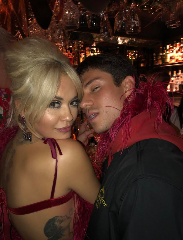  Rita Ora and Joey Essex look cosy in this pic from November 2018