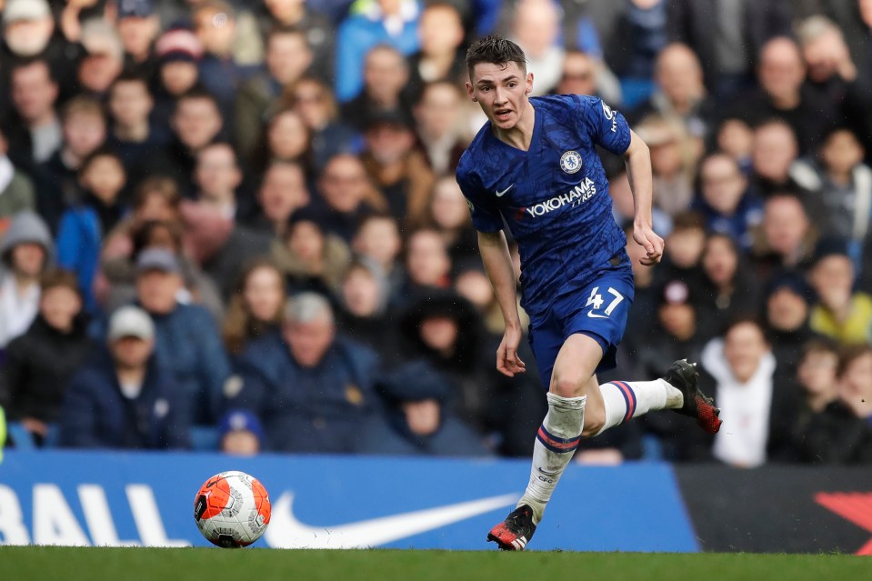  Billy Gilmour once again impressed from central midfield