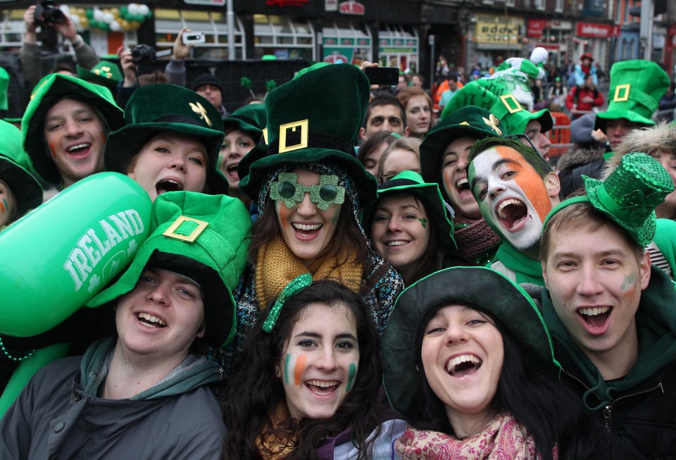 An estimated two million people last year attended St Patrick's Day events in Ireland