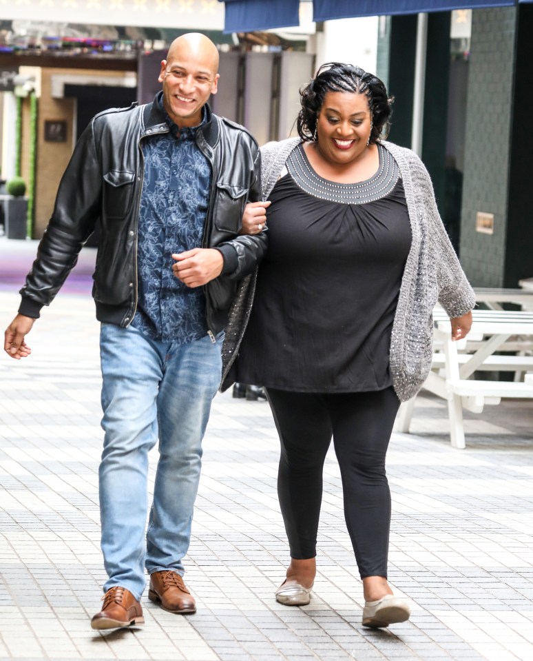  Alison looked loved up as she went for a meal with Ben