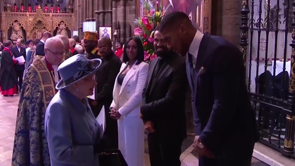  Joshua spoke with the Royal Family following his heartfelt speech