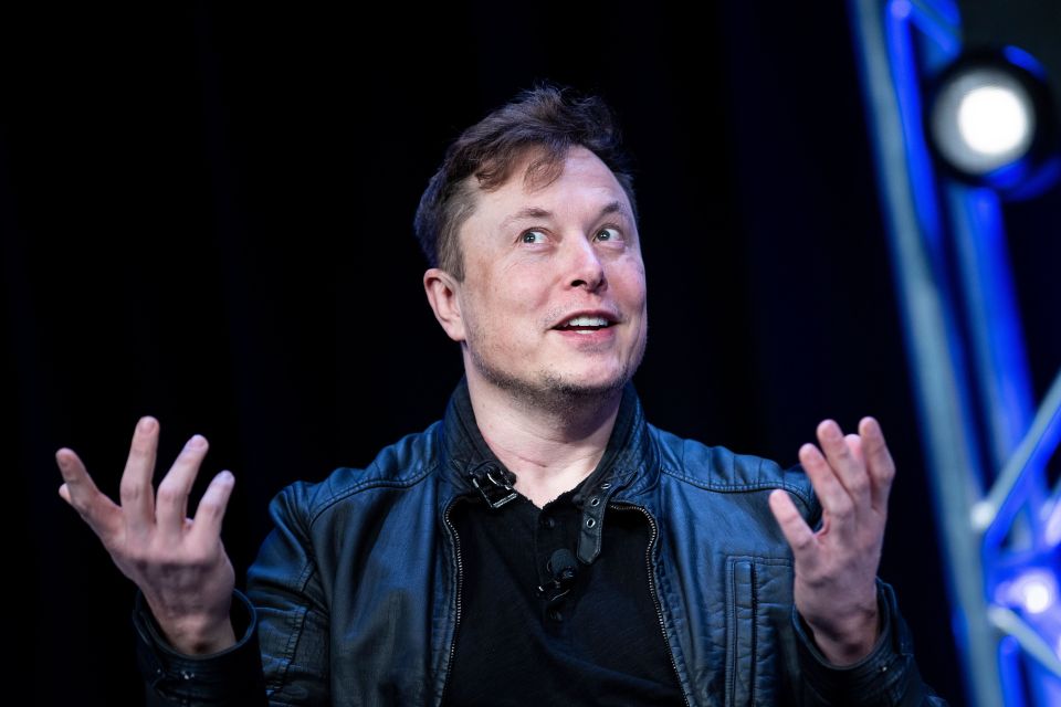  Elon Musk at the Satellite 2020 conference in Washington on Monday