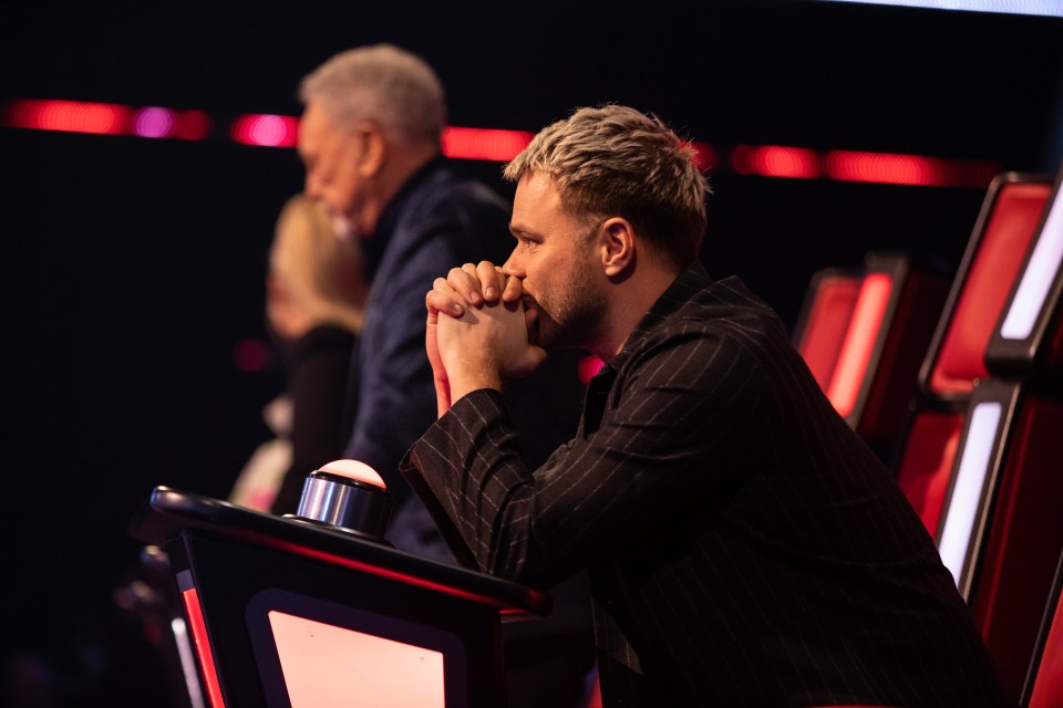  Olly says his fellow The Voice judges helped him