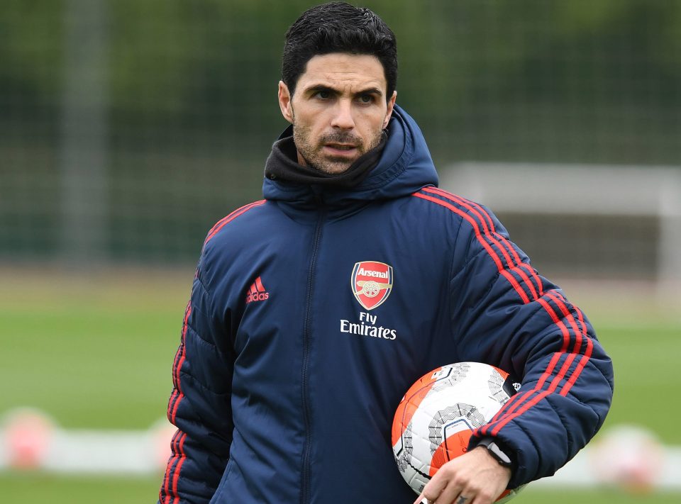  Arsenal boss Mikel Arteta has tested positive for coronavirus