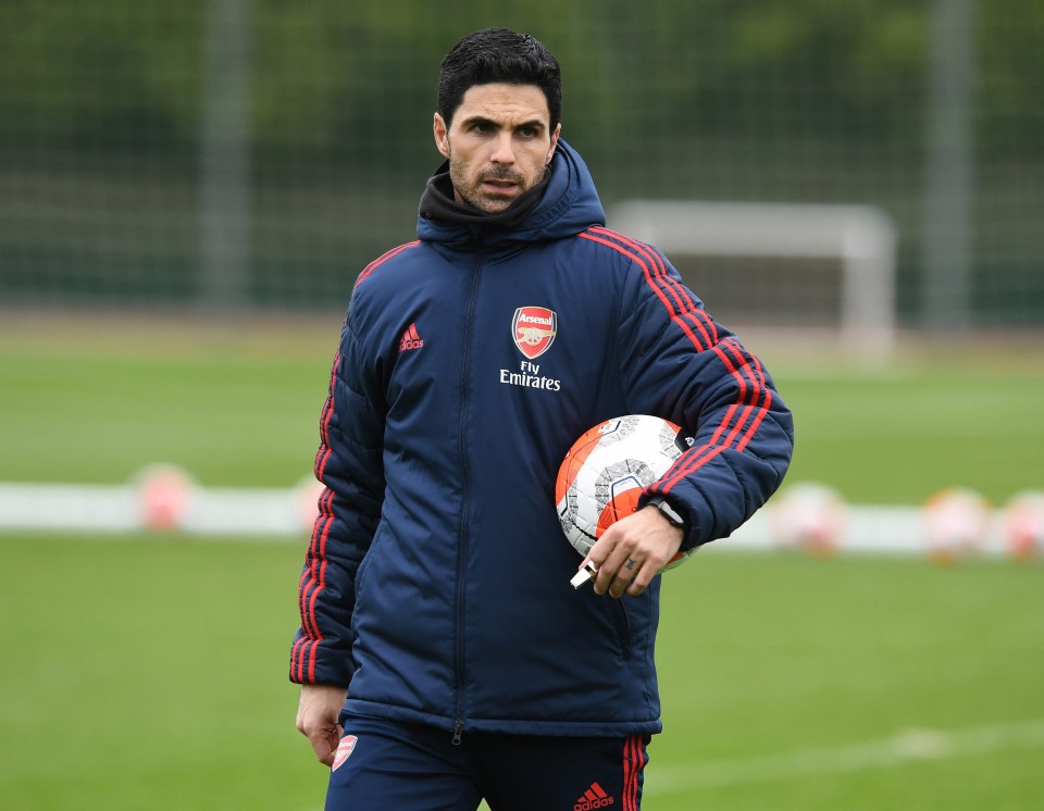 Several of Mikel Arteta’s players met the Greek owner after the game, which saw Olympiacos knock out the Gunners